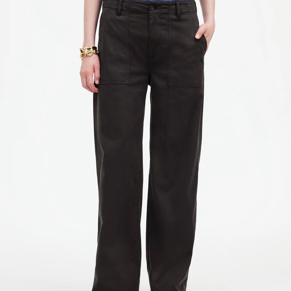 Madewell Petite Low-Slung Baggy Utility Pants